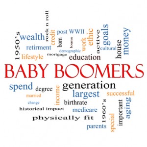 Baby Boomers Word Cloud Concept