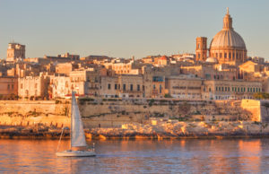 Valletta, the Capital City of Malta in early morning.